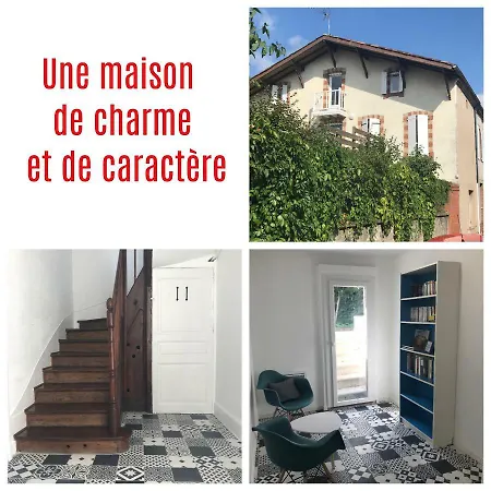 Studio Terrasse Proche Centre Maison Annees 30 *