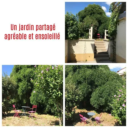 Studio Terrasse Proche Centre Maison Annees 30 Appartement